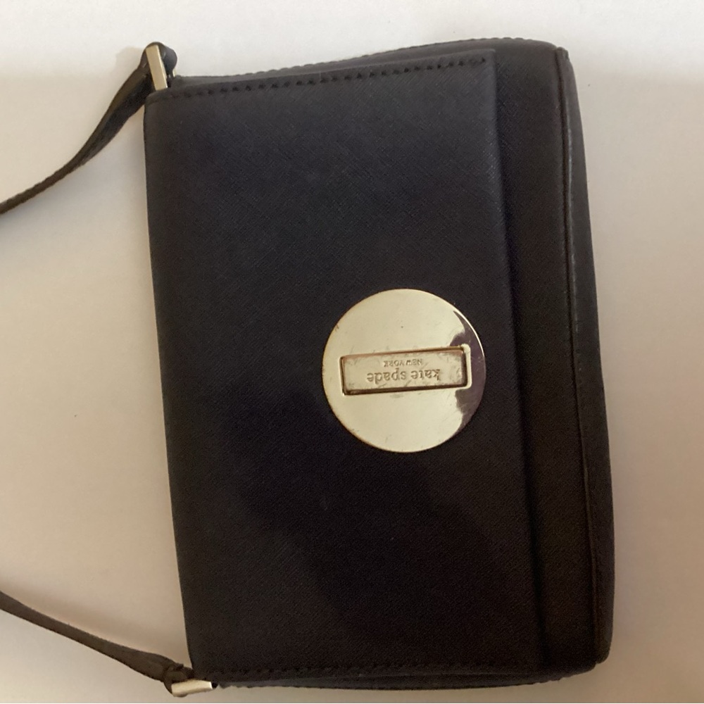 Kate Spade Black Bag with Gold Accent